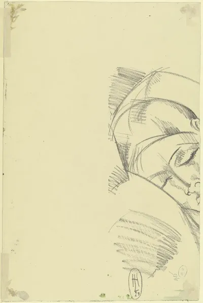 Head Of A Sleeping Woman