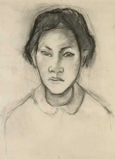 Head Of A Tahitian Woman 2
