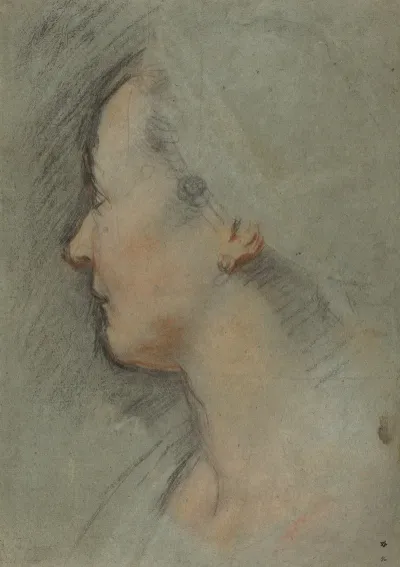 Head Of A Woman 10