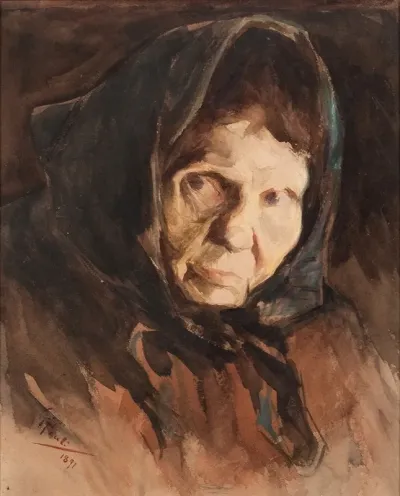 Head Of A Woman 19