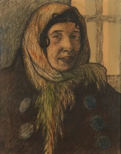 Head Of A Woman 20