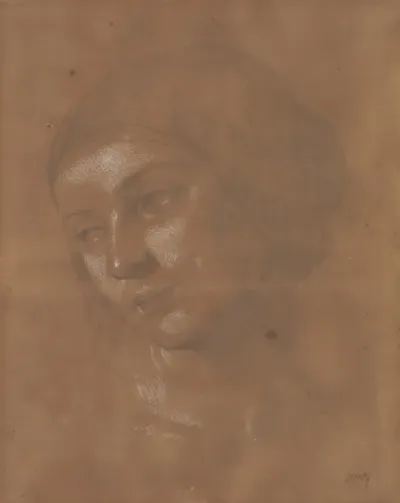 Head Of A Woman 24
