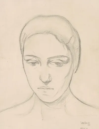 Head Of A Woman 39