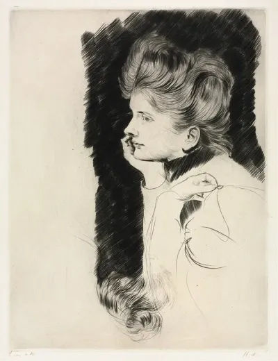 Head Of A Woman 4