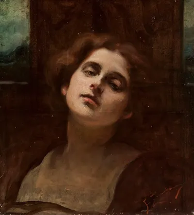 Head Of A Woman 54