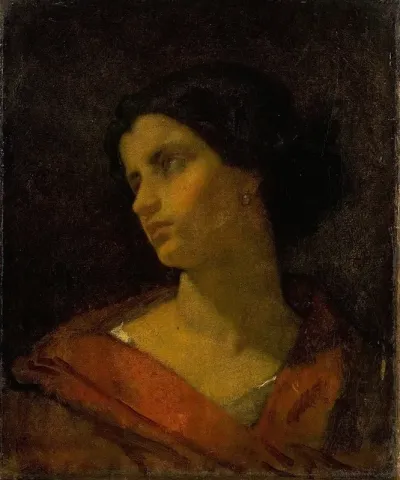 Head Of A Woman Study