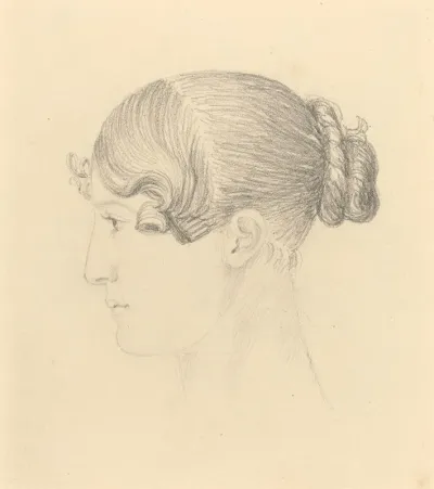 Head Of A Woman Theresa Turner