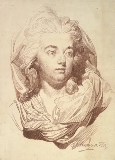 Head Of A Woman With A Veil