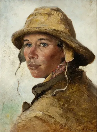 Head Of A Young Fisherman