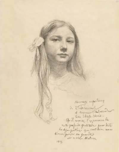 Head Of A Young Girl 11