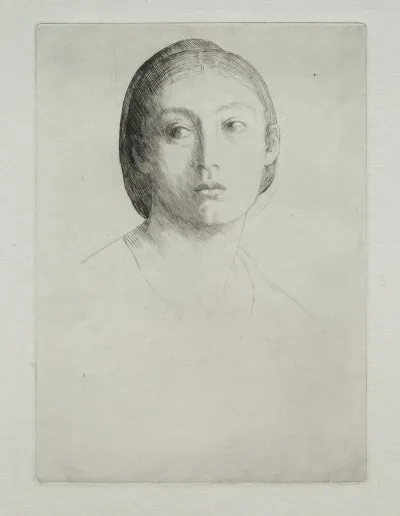 Head Of A Young Girl 12