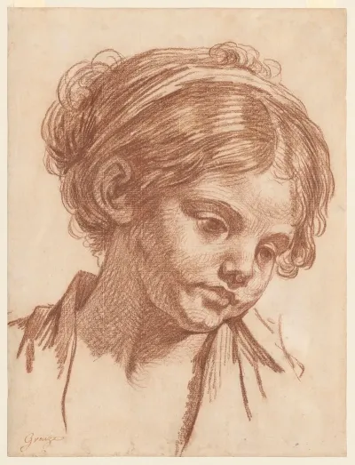 Head Of A Young Girl 14