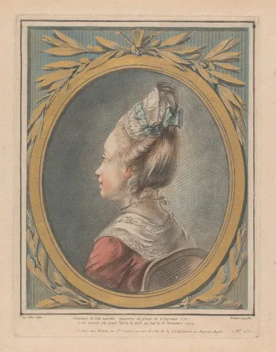 Head Of A Young Girl Turned Toward The Left