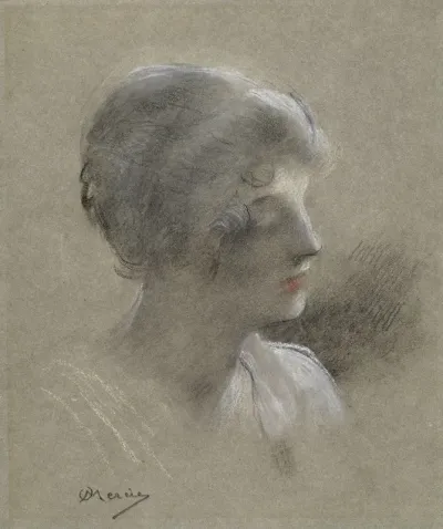 Head Of A Young Lady