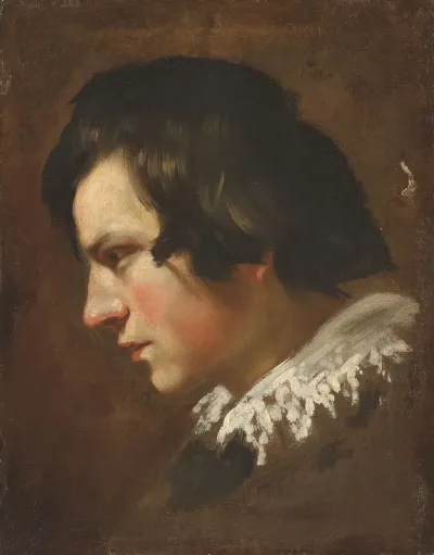 Head Of A Young Man In Profile 2