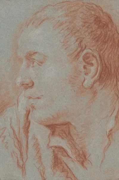 Head Of A Young Man In Profile