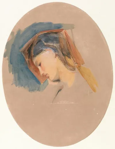 Head Of A Young Woman 10