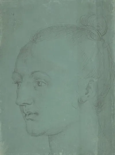 Head Of A Young Woman 13
