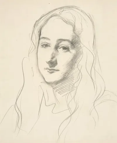 Head Of A Young Woman 15