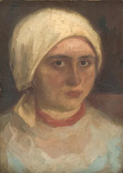 Head Of A Young Woman 23