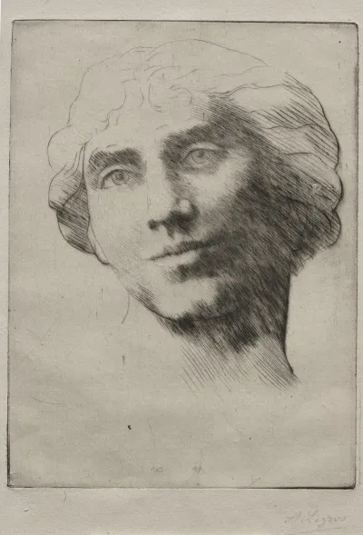 Head Of A Young Woman 25