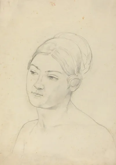 Head Of A Young Woman 5