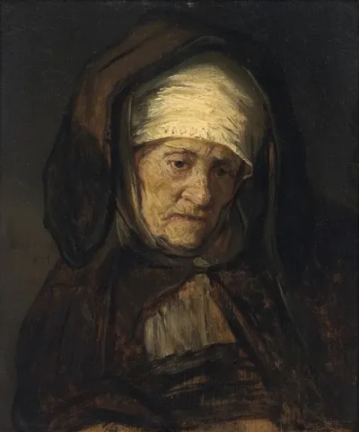 Head Of An Aged Woman