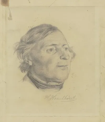 Head Of An Elderly Gentleman