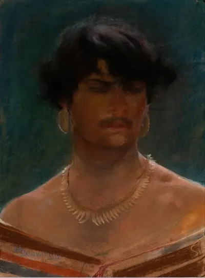 Head Of An Indian