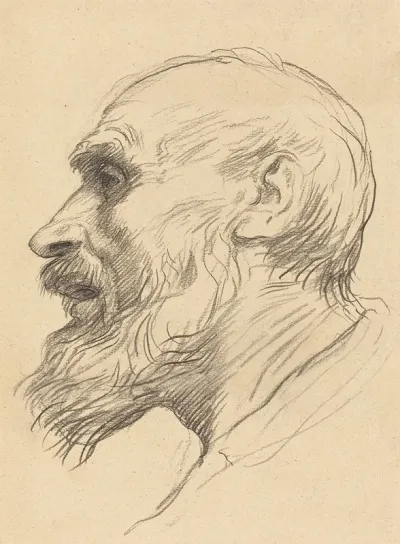 Head Of An Old Man 10