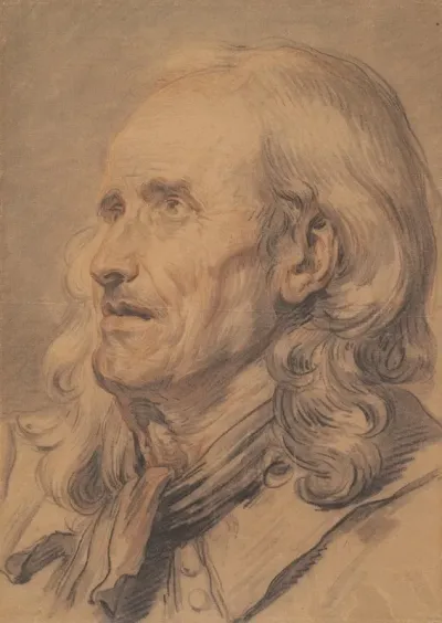 Head Of An Old Man Study For A Marriage Contract