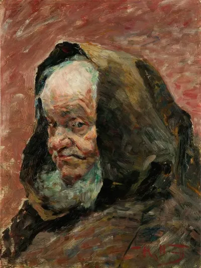Head Of An Old Man Study