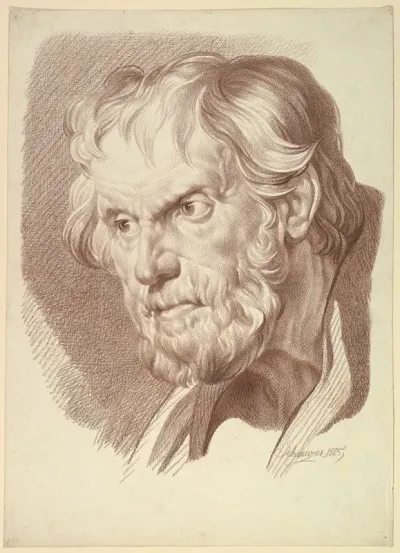 Head Of Bearded Old Man 2
