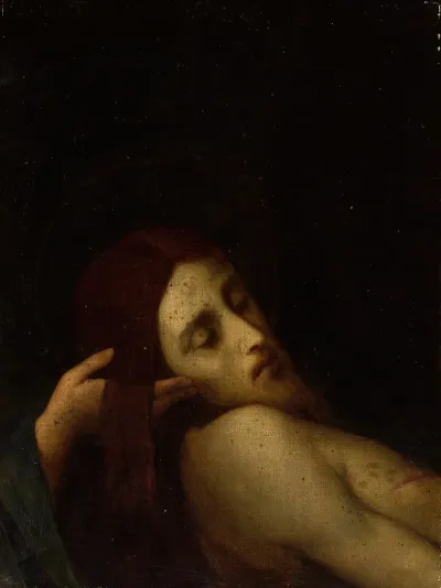 Head Of Christ Pieta Fragment