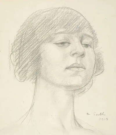 Head Of Dora Carrington