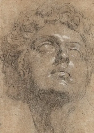 Head Of Giuliano De Medici After Michelangelo