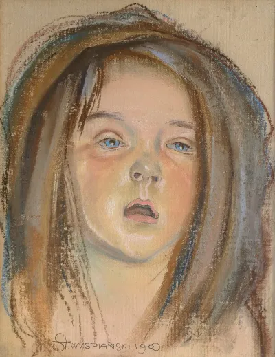Head Of Helenka The Artists Daughter