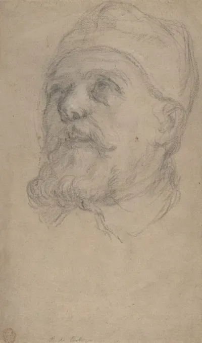 Head Of Pope Urban Viii Maffeo Vincenzo Barberini