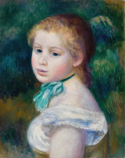 Head Of Young Girl Tete De Jeune Fille