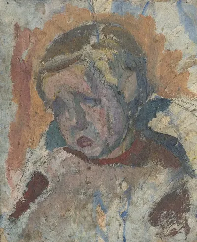 Head Study Of A Boy