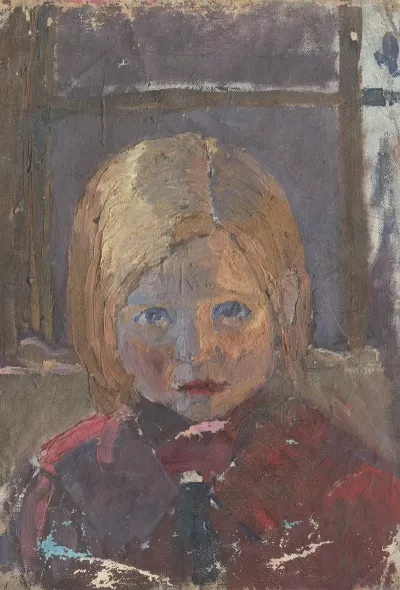 Head Study Of A Girl 2