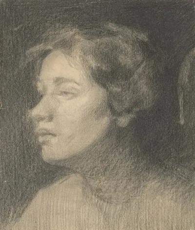 Head Study Of A Girl 3