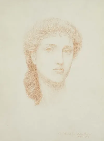 Head Study Of A Girl 4