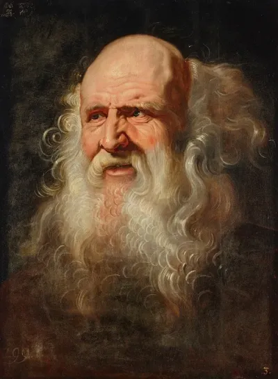 Head Study Of A Man 7