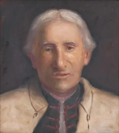 Head Study Of A Peasant