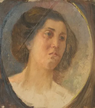 Head Study Of A Woman 5