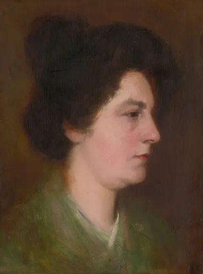 Head Study Of A Woman