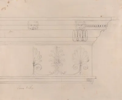 Headfort House Cornice And Frieze