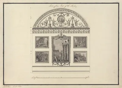 Headfort House Ireland Section Of One End Of The Parlor
