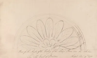 Headfort House Ladys Room Ceiling Rose